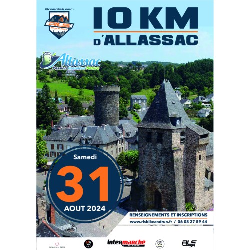 10 Km Allassac - 31/08/2024